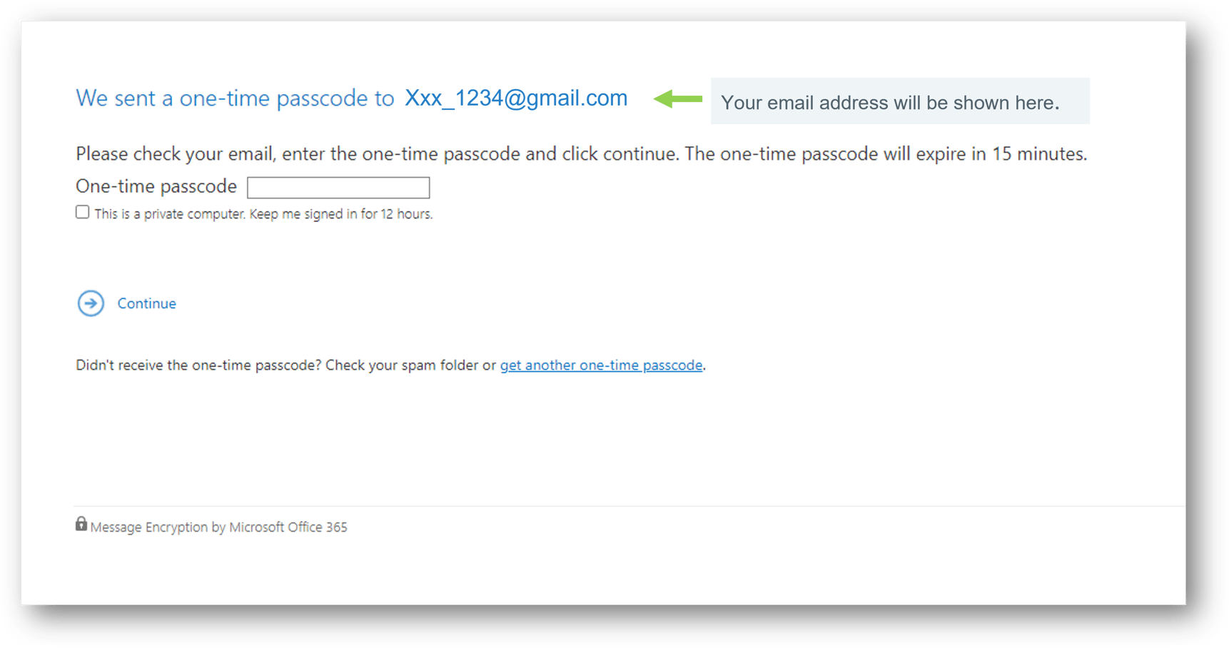 Secure Email Communication - Receiving a Message