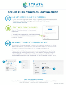 Secure Email Troubleshooting Guide